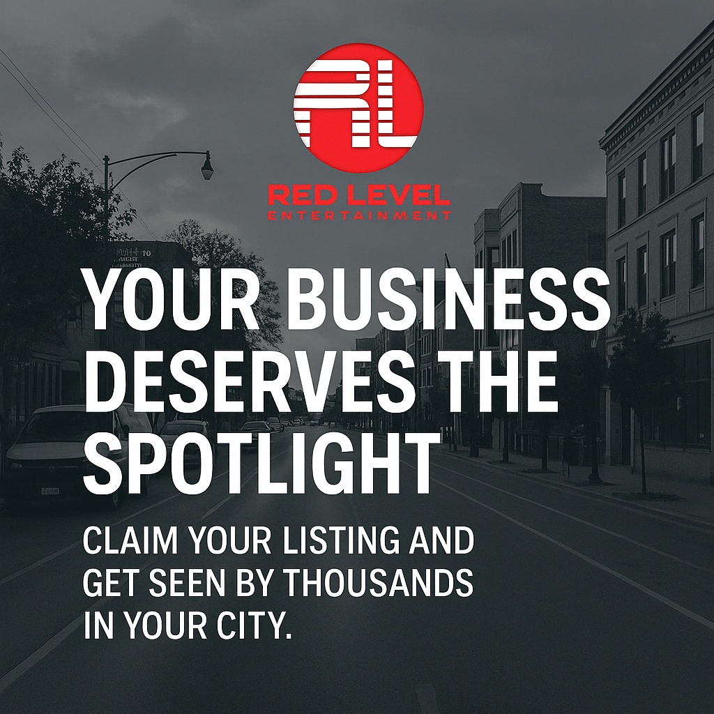 Get Listed on Red Level Entertainment